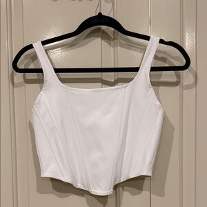 Chic White Crop Top for Women